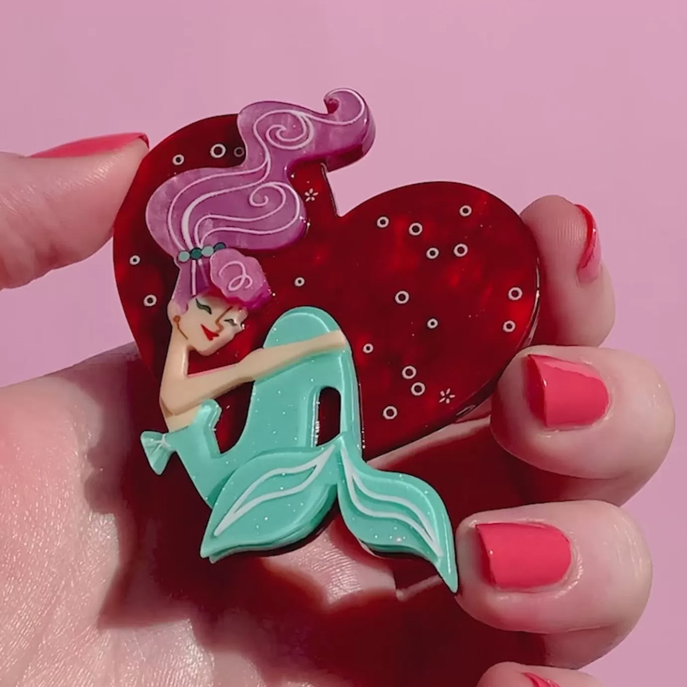 Erstwilder Oceans Of Love Brooch* Brooches
