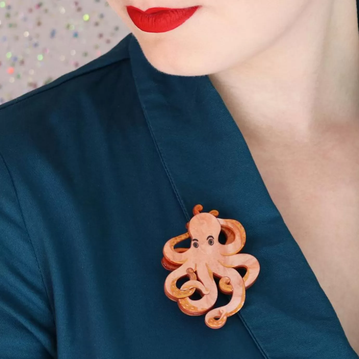 Erstwilder Octopode'S Abode Brooch* Brooches