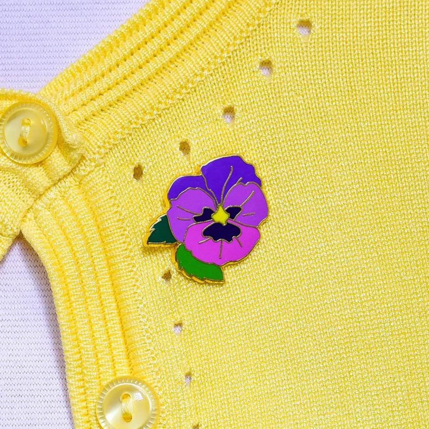 Erstwilder On Sleeping Eyelids Enamel Pin* Enamel Pins