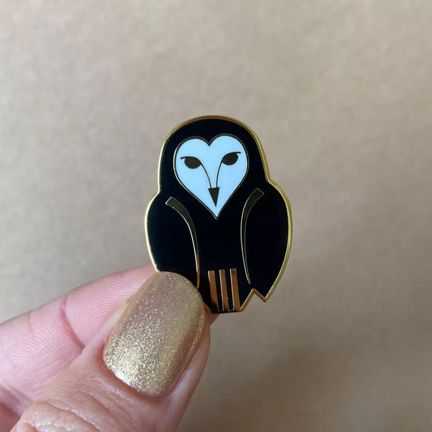 Erstwilder Owl Ornamental Enamel Pin* Enamel Pins