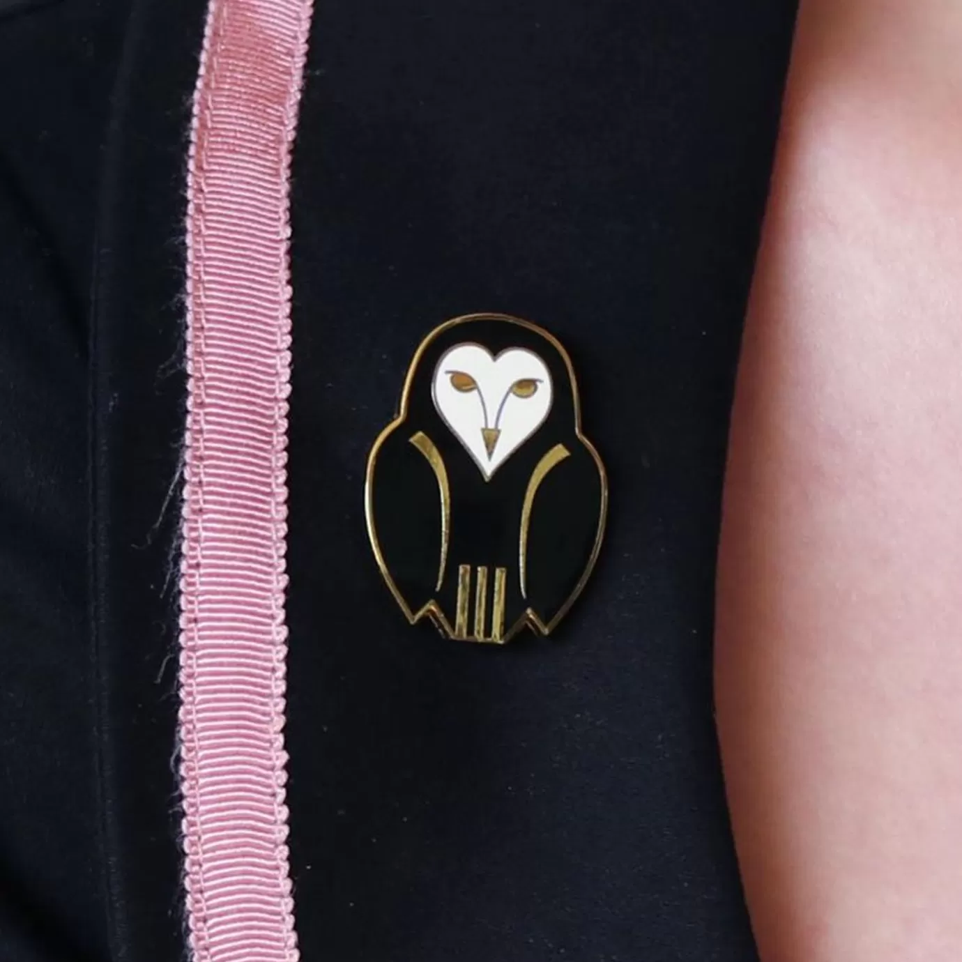 Erstwilder Owl Ornamental Enamel Pin* Enamel Pins