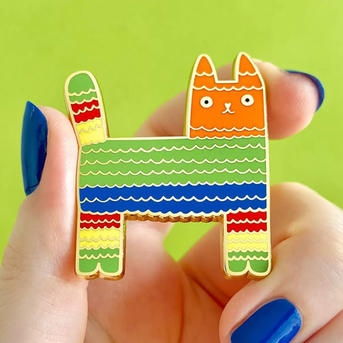 Erstwilder Pinata Cat Enamel Pin* Enamel Pins