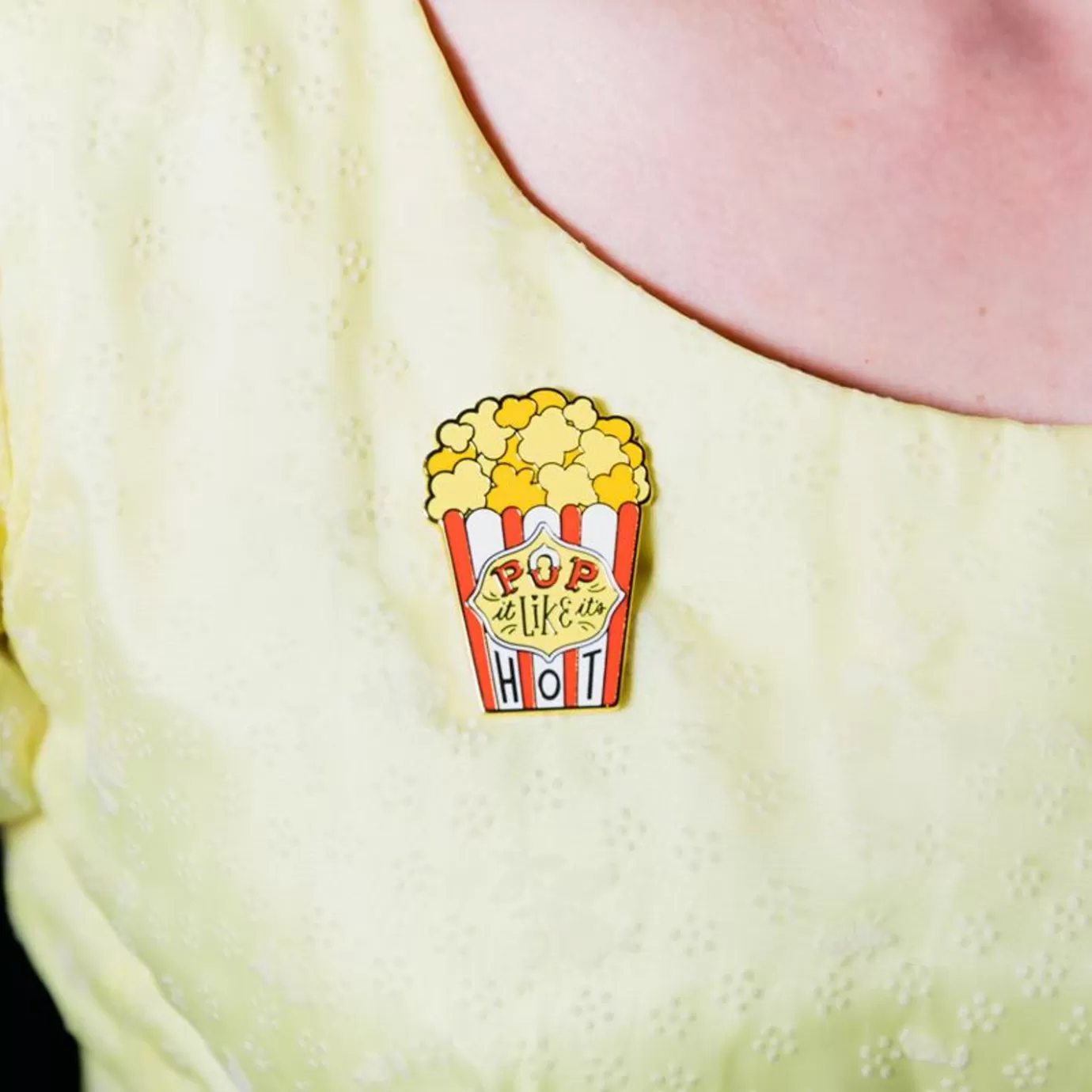 Erstwilder Pop It Like It'S Hot Enamel Pin* Enamel Pins