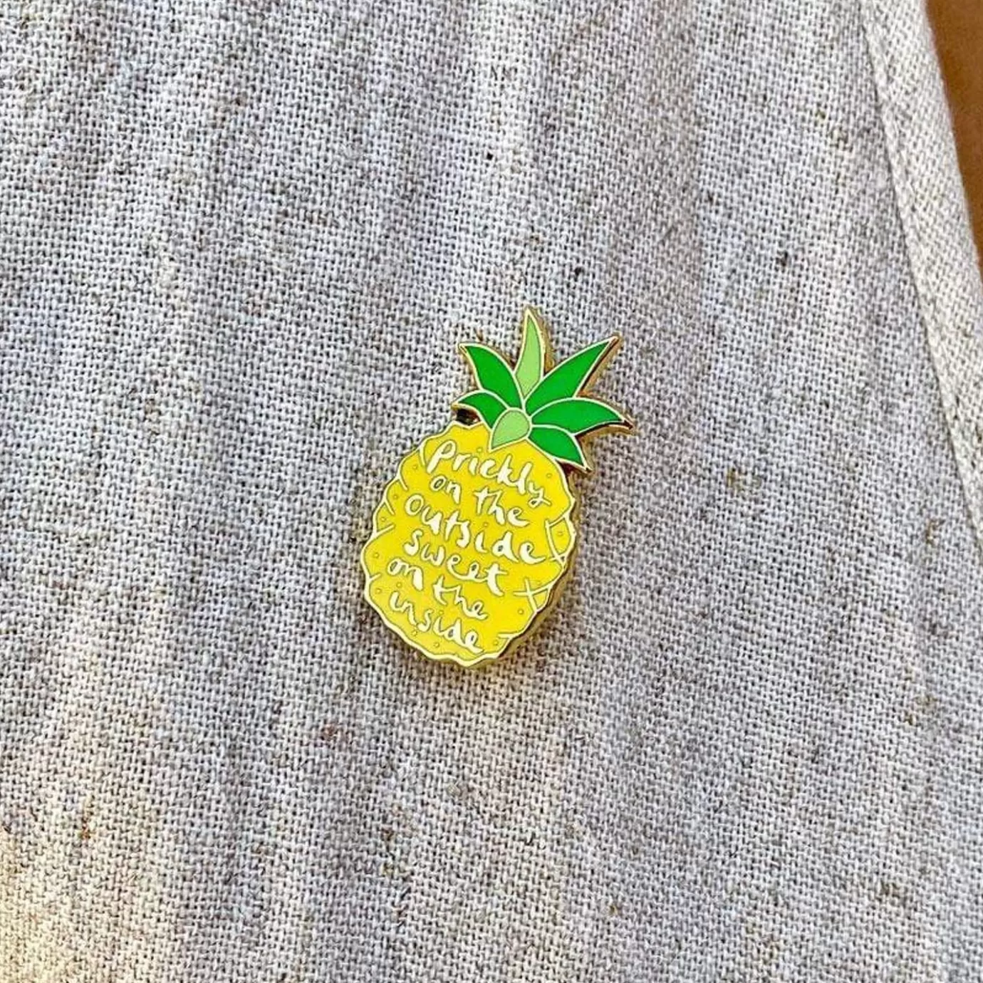 Erstwilder Prickly Pineapple Enamel Pin* Enamel Pins
