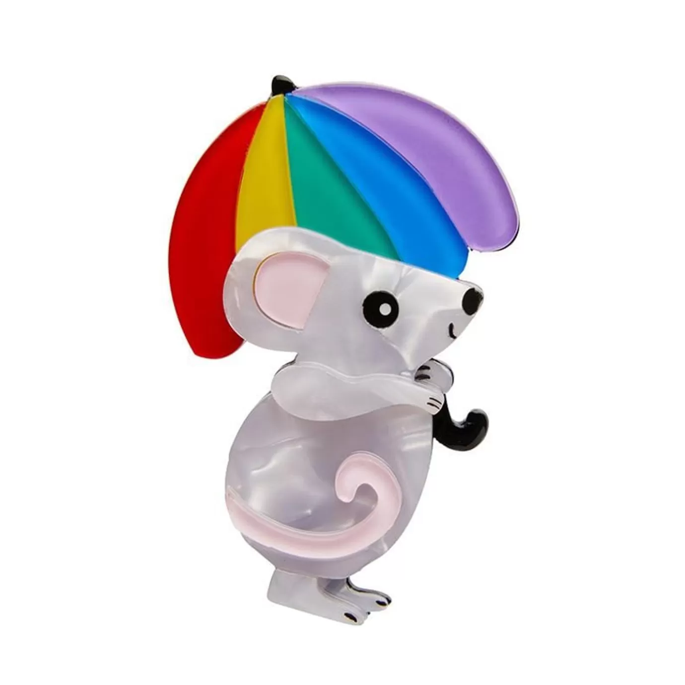 Erstwilder Rainbow Rain Brooch* Brooches