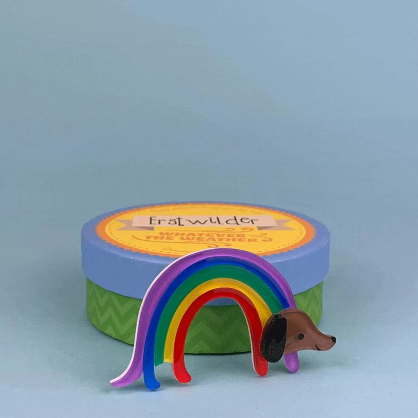 Erstwilder Rainbow Ruff Brooch* Brooches
