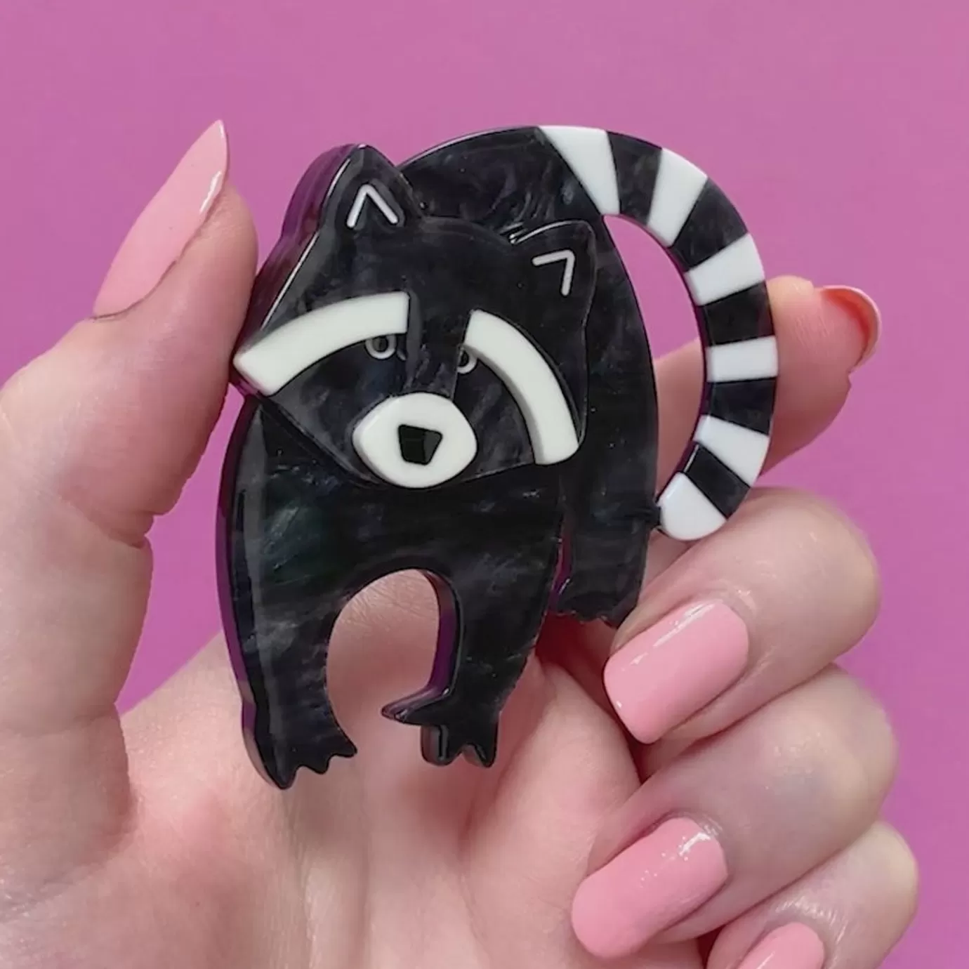 Erstwilder Randy Raccoon Brooch* Brooches