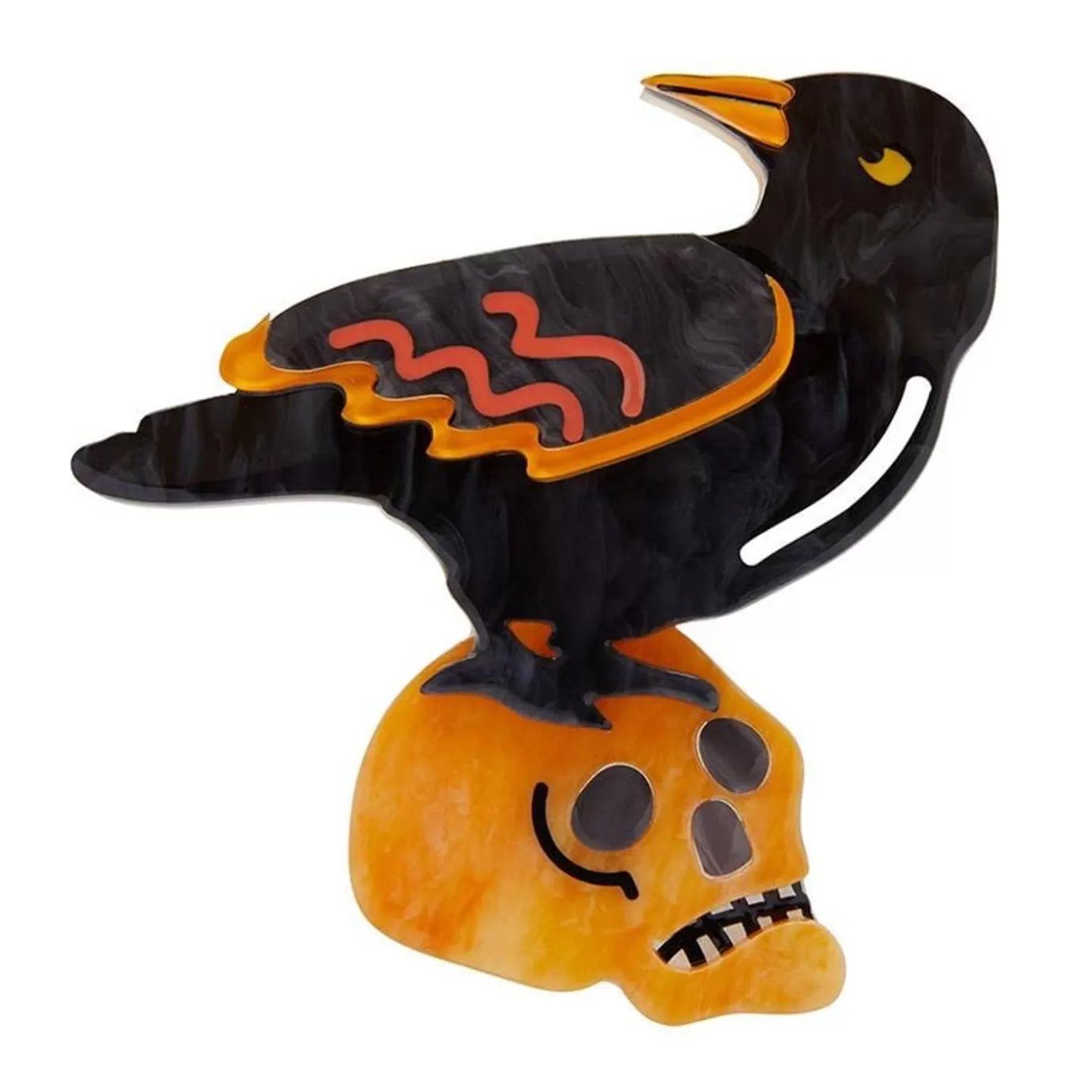 Erstwilder Raven Mad Brooch* Brooches