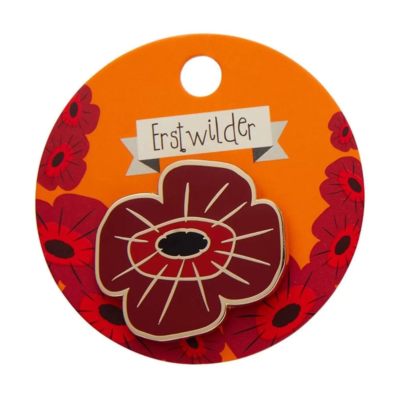 Erstwilder Remembrance Poppy Enamel Pin* Enamel Pins