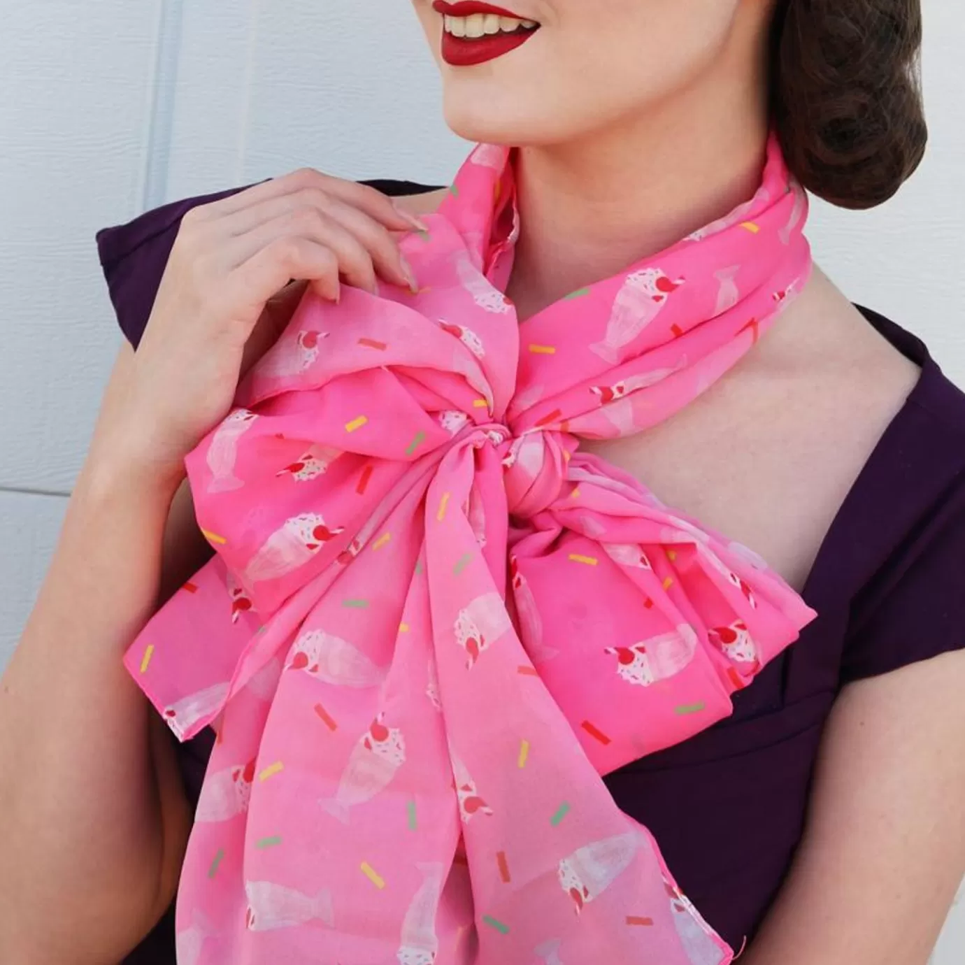 Erstwilder Shake, Rattle & Roll Large Neck Scarf* Scarves