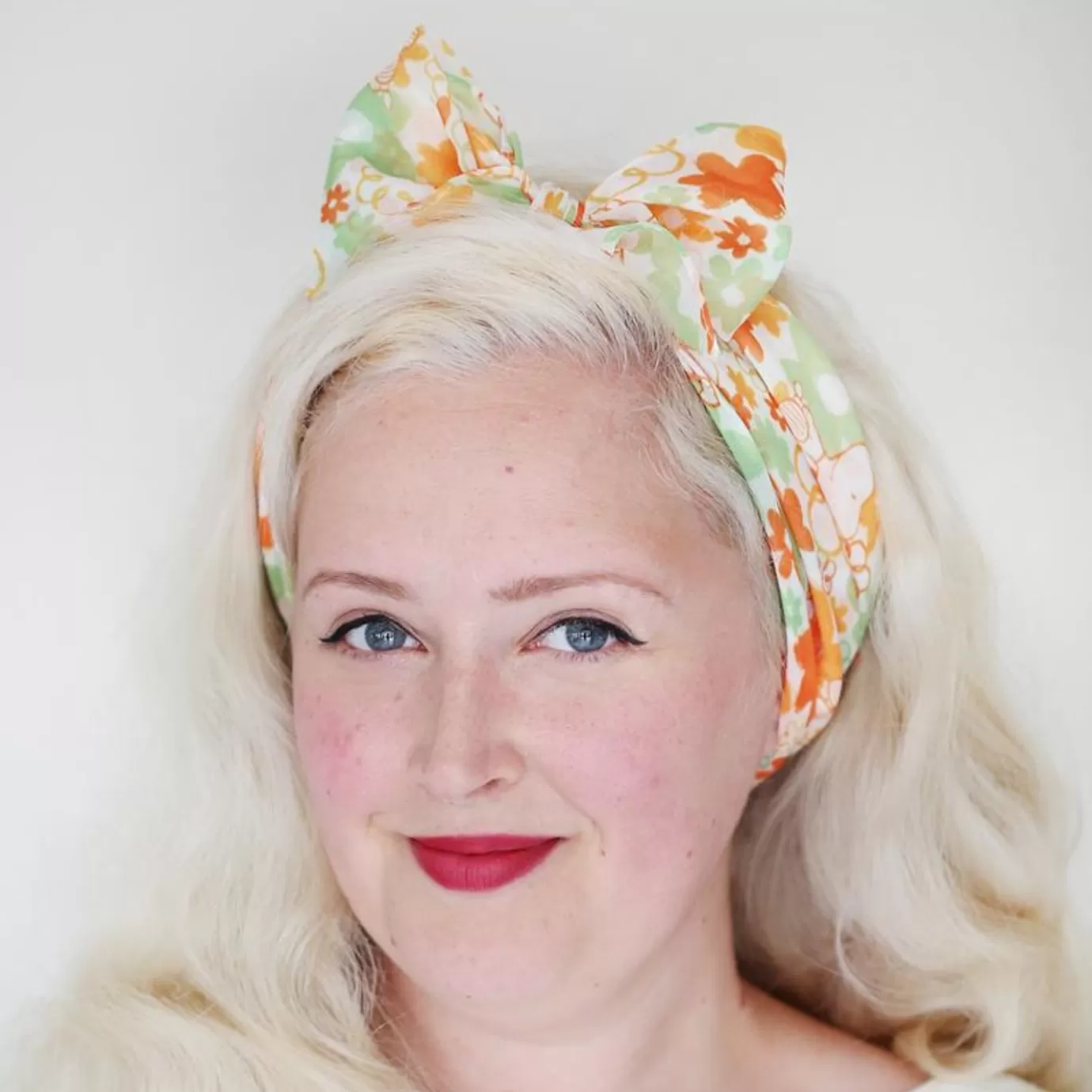 Erstwilder Snoopy Floral Head Scarf* Scarves