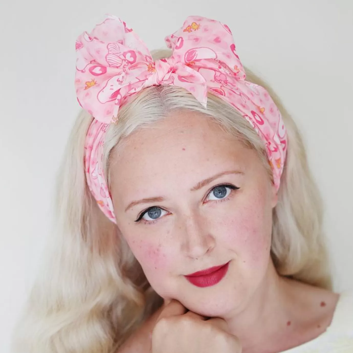 Erstwilder Snoopy Heart Head Scarf* Scarves